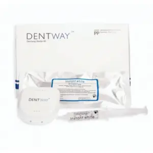 Dentway Starter Kit för tandblekning hemma med skenor och gel